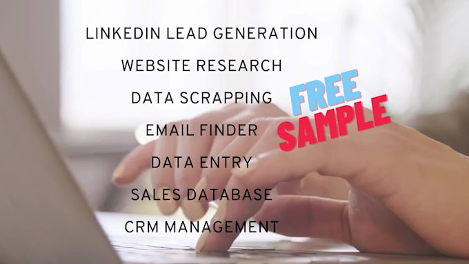 provide targeted linkedin b2b lead generation and sales prospecting