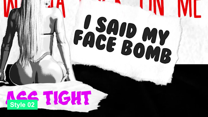 create a modern animated lyric video