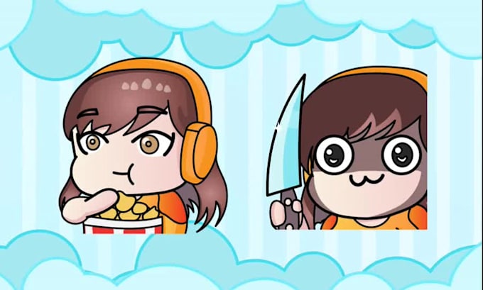 create custom animated twitch, discord emotes