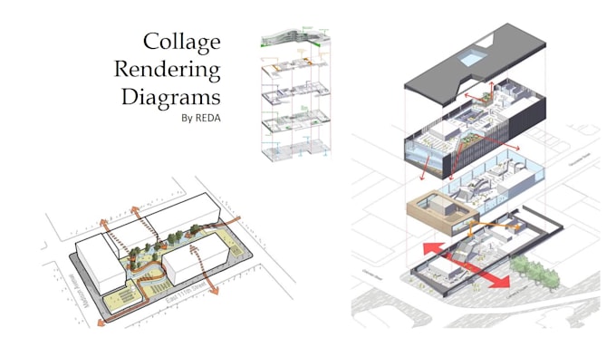 create architectural diagrams, axonometric and more
