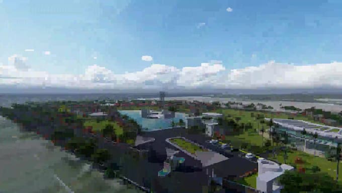 create a 3d building animation for you