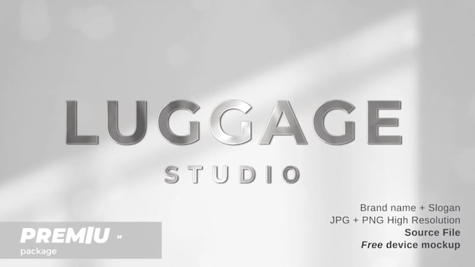 create an amazing text logo design