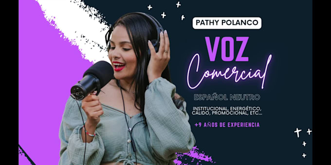 record a professional voice over in spanish