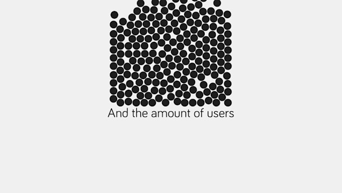 do a minimalist kinetic typography animated explainer video