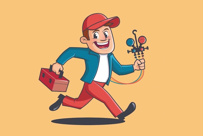 design a cartoon logo, mascot, or character