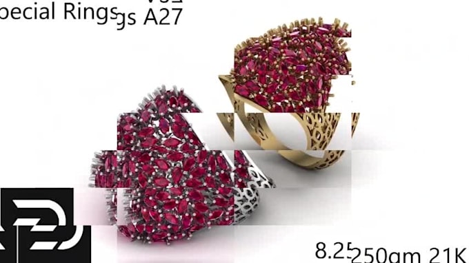 design unique, elegant, and custom rings for you
