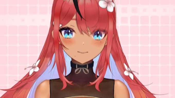 design a vtuber live2d model for streaming and more