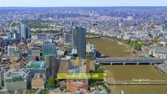 make real estate google earth studio video