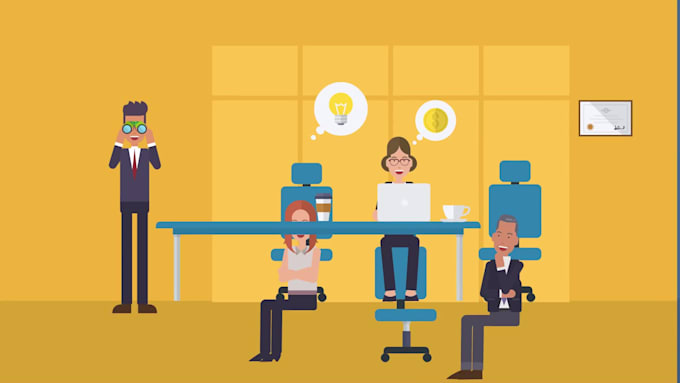 2d animated explainer video for business or sales in 24 hours