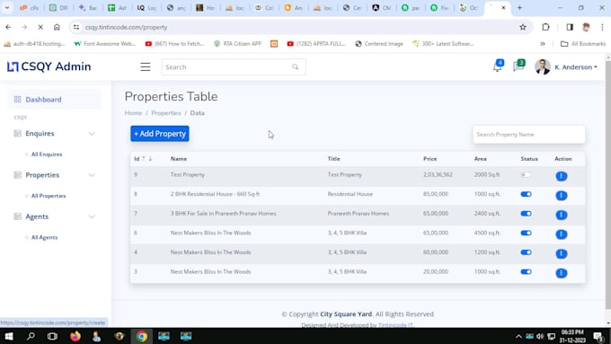 do website development fixing in angular,django, laravel, codeigniter