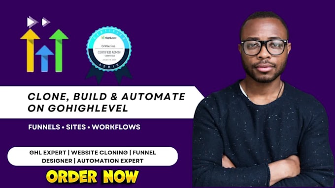 setup design gohighlevel sales funnel ghl website expert ghl automation workflow