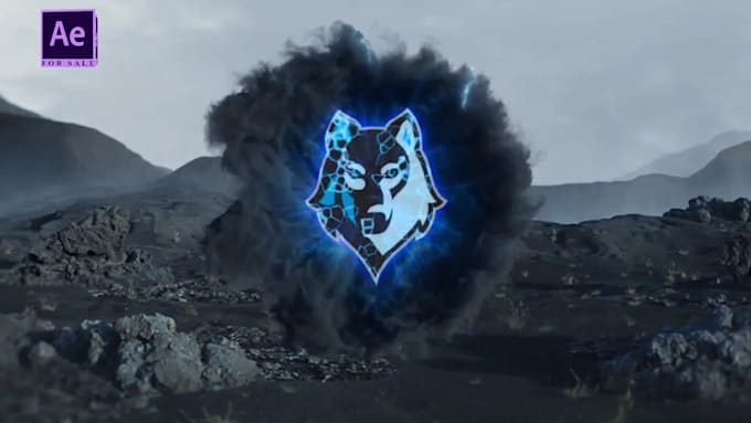 create this portal logo reveal animation