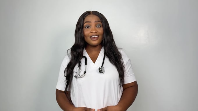 be your black female medical professional model