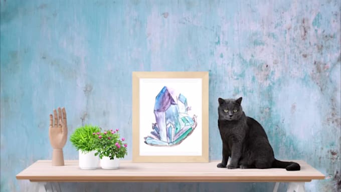 create a kawaii pet portrait digital art for you