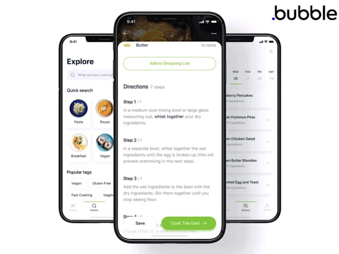 do bubble io website build bubble app bubble developer saas mvp saas app