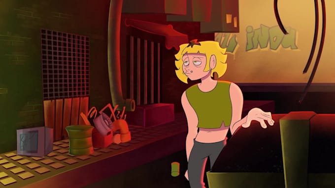 Make a 2d hand drawn animation of your character by Xalorojas | Fiverr