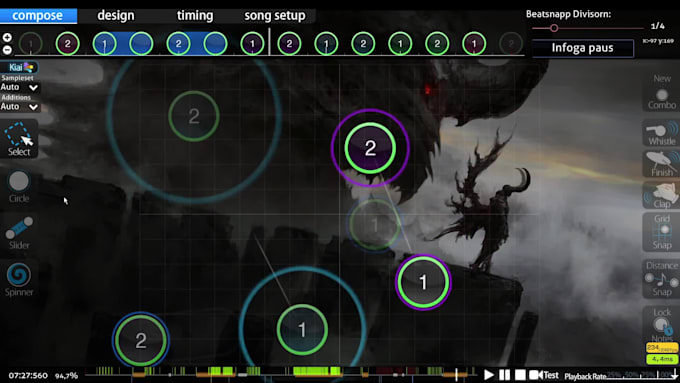 teach you osu mapping