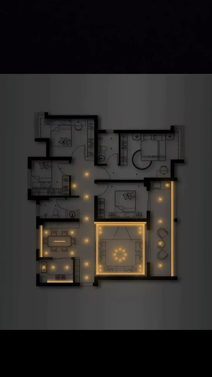 provide professional 3d floor plan rendering