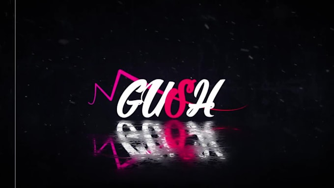 do cinematic electric logo animation intro, youtube