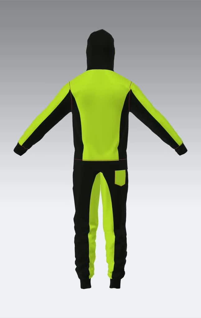 drawing technical tech pack color art and sewing pattern