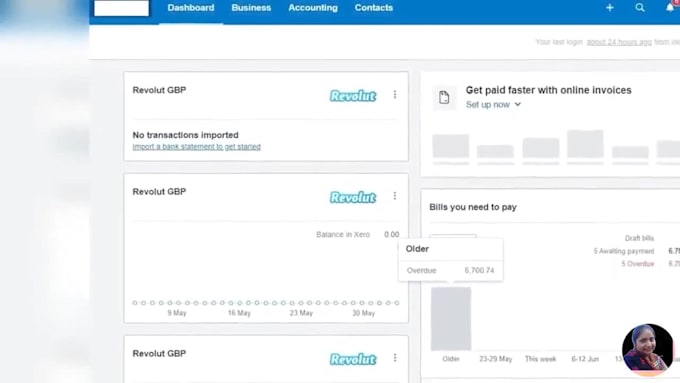 do bookkeeping on quickbooks, zoho books, xero, wave