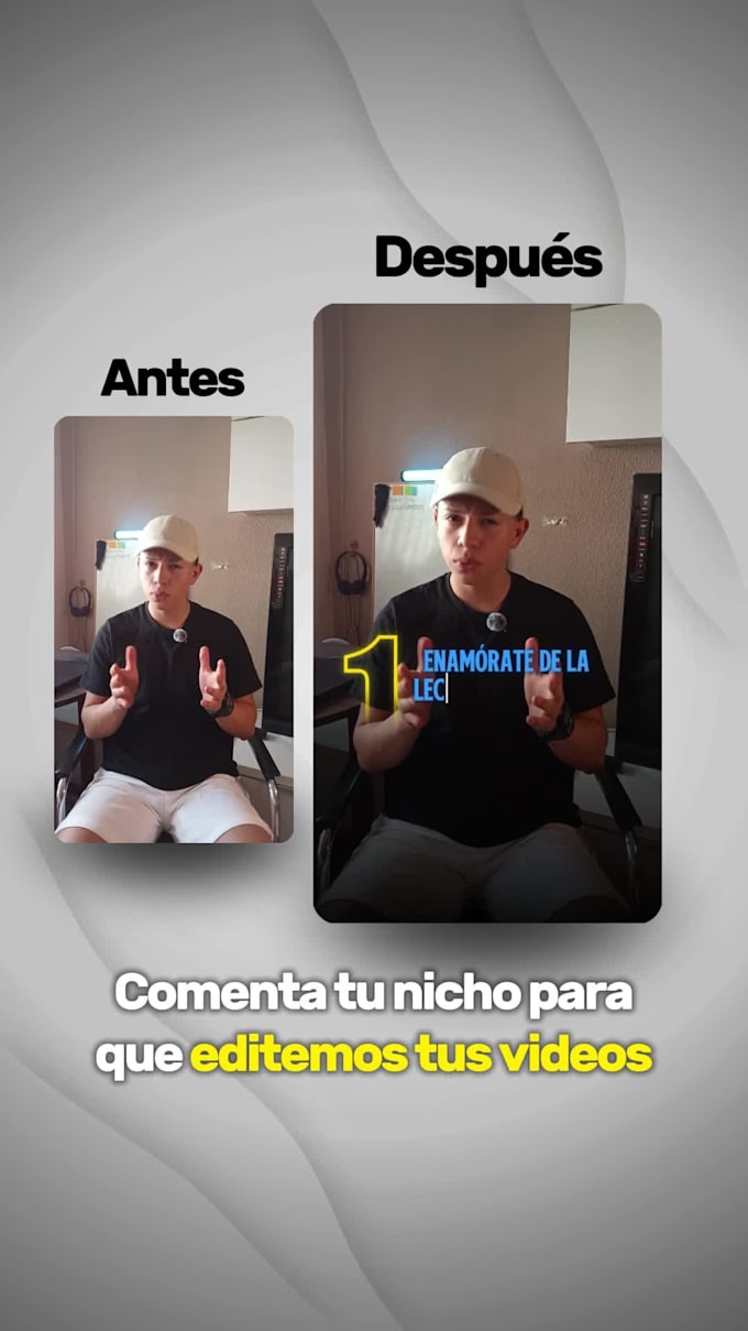 short form video editor spanish only