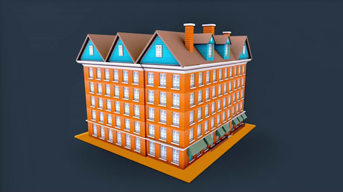 do 3d house and building modeling