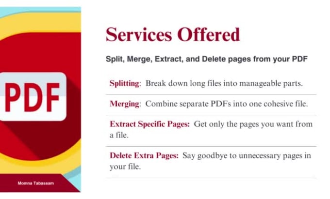 Split PDF - Extract pages from your PDF