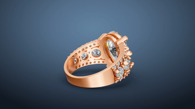 design 3d cad model jewelry design
