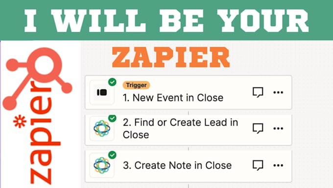 zapier API automations for CRM, ai, zoom API, slack workflows and webhooks