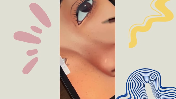 draw minimalist, realistic artwork, and custom avatar
