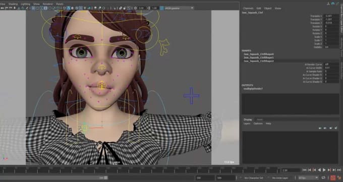 3d character rigging, rig3d mixano, 3d objects, 3d max rig, maya rig by ...