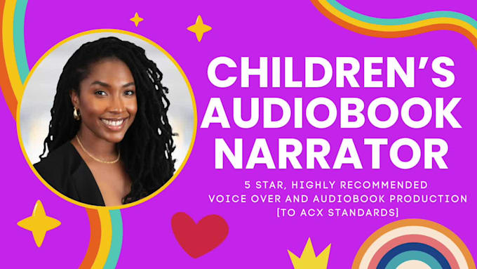 narrate your childrens storybook or audiobook with warmth and character