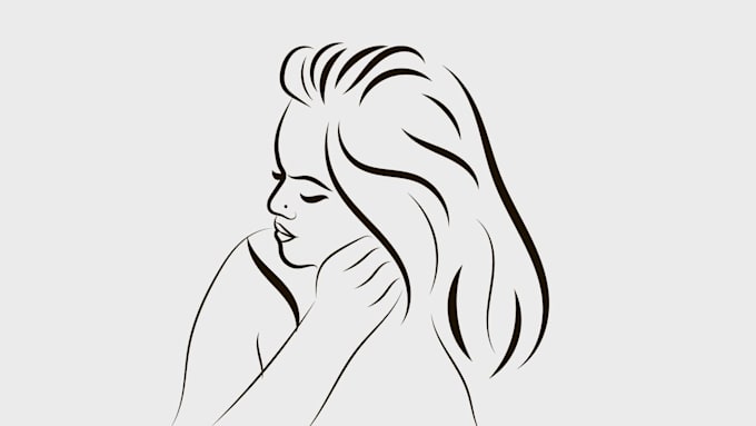 custom stencil portrait and face logo for you