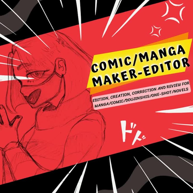 correct, drawing and modify your comic professionally