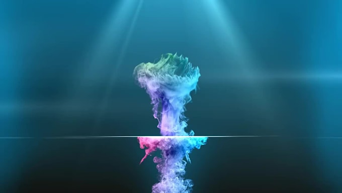 create 3d logo animation intro video
