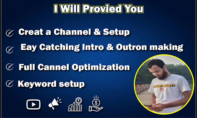 create a you tube channel and full channel optimization