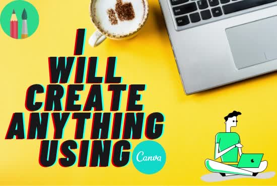 create any design using canva