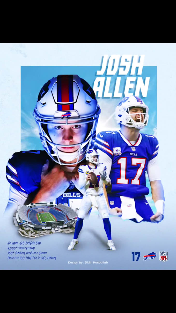 create professional sports posters and graphics
