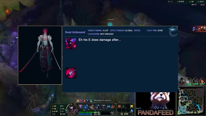 edit a funny league of legends stream highlight video