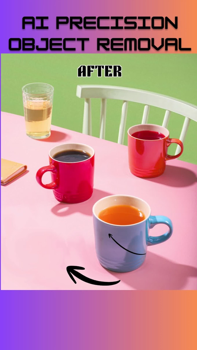 use ai precision to remove backgrounds and objects
