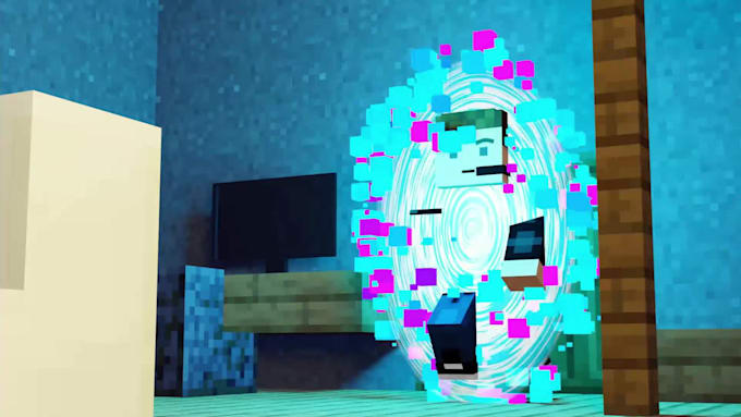 make an minecraft animation