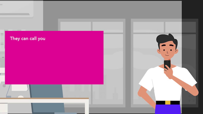 create 2d animated explainer video or marketing ads