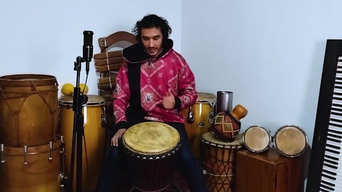 give you your percussion classes personalized live and recorded