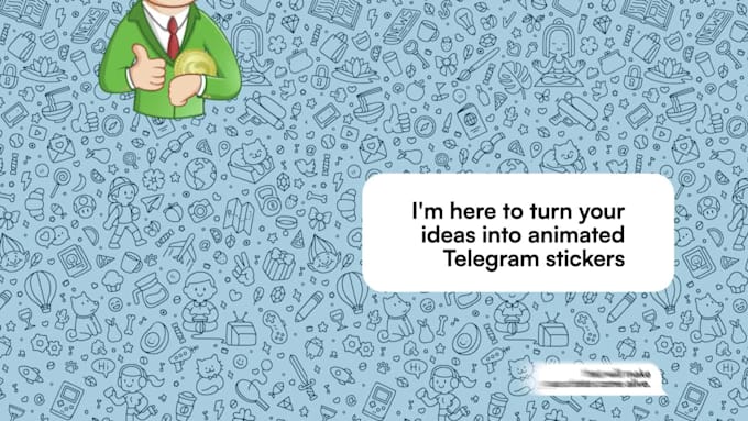 create animated telegram stickers for your crypto project