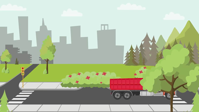 create amazing 2d cartoon animation for you