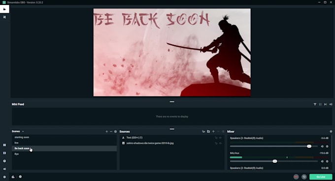 set up obs streamlabs for your streaming channel