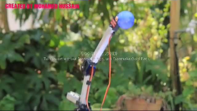 help you to create a toy projects like robot arm