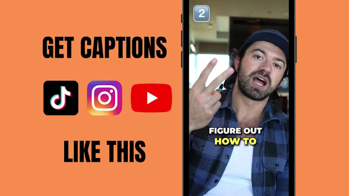 edit tiktok reel and shorts with captions