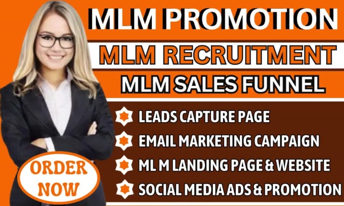 MLM Sales Funnel Design & Promotion